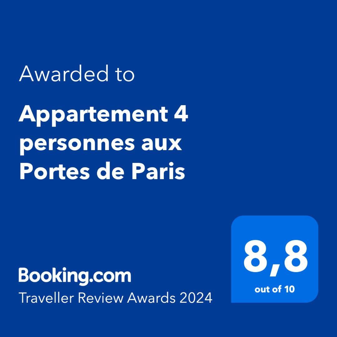 Appartement 4 Personnes Aux Portes De Paris แซงต์-เดอนี ภายนอก รูปภาพ